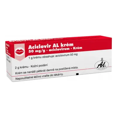 Aciclovir AL Krém drm.crm.1x2g/100mg