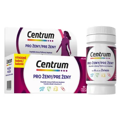 Centrum Multivitamín pro ženy 90 tablet