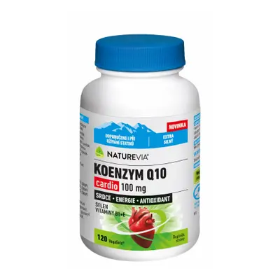 NatureVia Koenzym Q10 Cardio 100mg cps.120