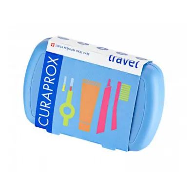 Curaprox Travel set stejnobarevný mix náhradních hlavic magenta 2 ks