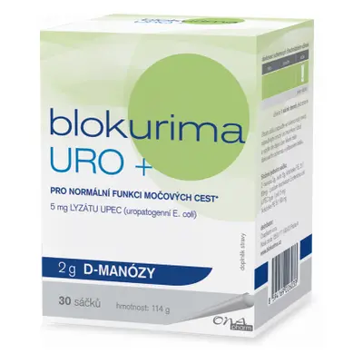 Blokurima URO+ 2g d-manózy 30 sáčků