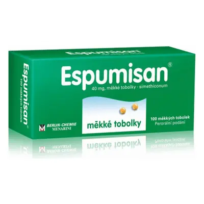 ESPUMISAN POR 40MG CPS MOL 100