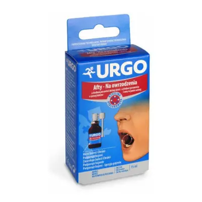 URGO Sprej na drobná poranění v ústech 15ml