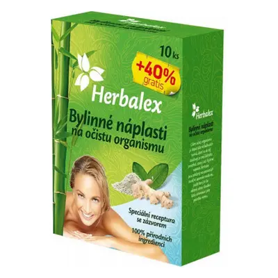 Herbalex Bylinné detoxikační náplasti 10 ks