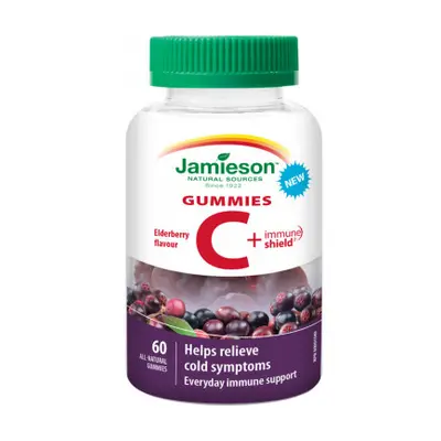 JAMIESON Vitamin C+Immune Shield Gummies pas.60