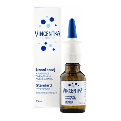 Vincentka Standard nosní sprej 25 ml