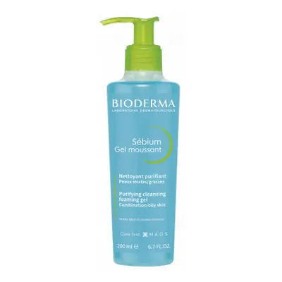 BIODERMA Sébium Gel moussant pumpa 200ml