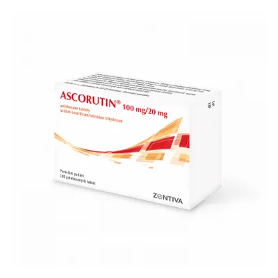 ASCORUTIN POR 100MG/20MG TBL FLM 100(4X25)