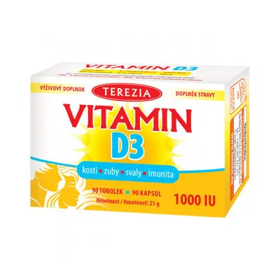 Terezia Vitamín D3 1000 IU 90 tablet