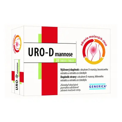 URO-D mannose tbl.20 Generica