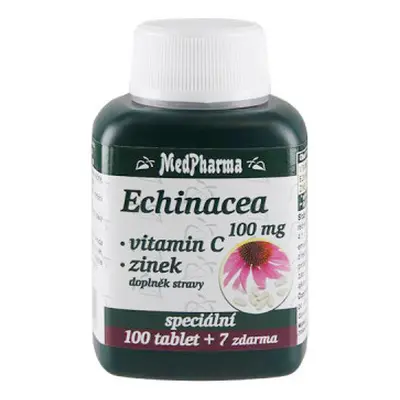 MedPharma Echinacea 100mg+vit.C+zinek tbl.107