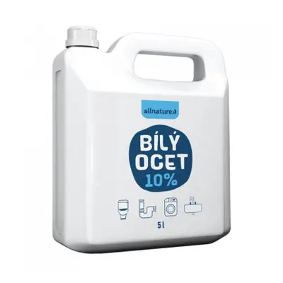 Allnature Bílý ocet 10% 5000 ml