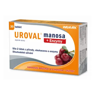 Uroval Manosa + Enzymy tbl.30