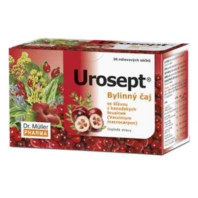 Urosept bylinný čaj 20x2g Dr.Müller