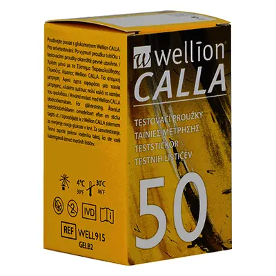 Wellion Calla testovací proužky 50 ks