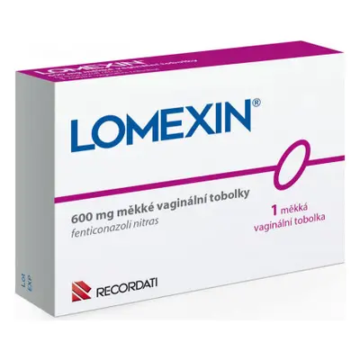 Lomexin 600mg vag.cps.mol. 1