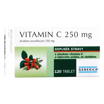 Vitamin C 250mg Generica tbl.120