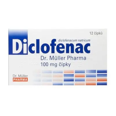 Diclofenac Dr.Müller Pharma 100mg sup.12