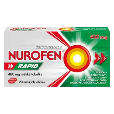 NUROFEN RAPID POR 400MG CPS MOL 20