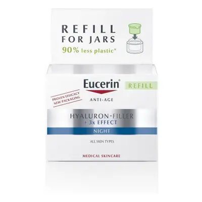 Eucerin Hyaluron Filler+3 x Effect noční krém 50 ml