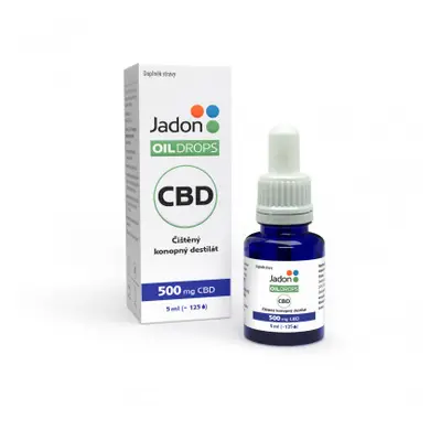 Jadon OIL DROPS konopný olej CBD 10 % 5 ml