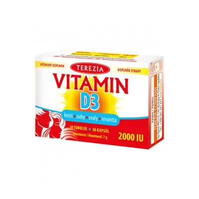 TEREZIA Vitamin D3 2000 IU 30 tobolek