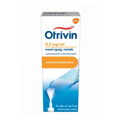 Otrivin 0.5 mg/ml nas.spr.sol. 1x10 ml CZ