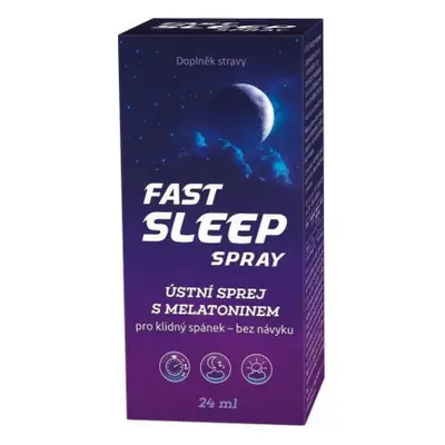 Fast Sleep úst.sprej s melatoninem 24 ml