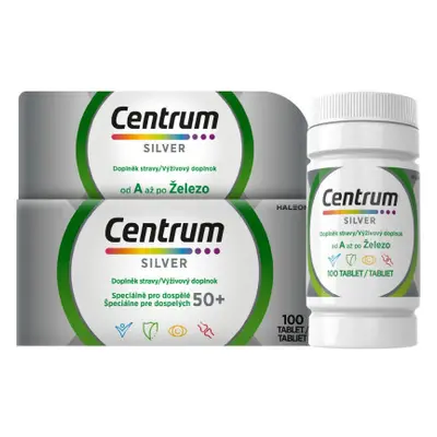 Centrum Silver 50+ s Multi-Efektem 100 tablet