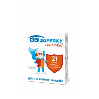 GS Superky probiotika cps.30+10 ČR/SK