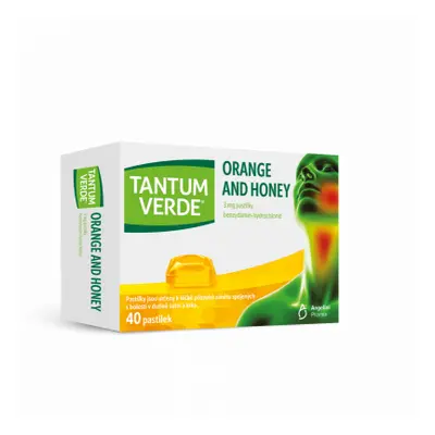 TANTUM VERDE ORANGE AND HONEY ORM 3MG PAS 40