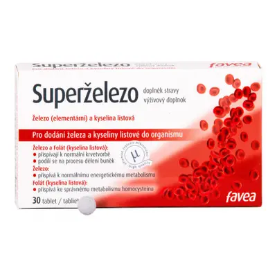 Favea Superželezo 30 tablet