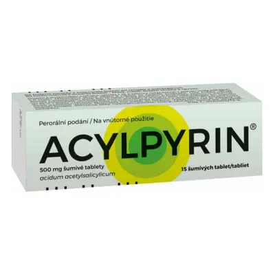 ACYLPYRIN POR 500MG TBL EFF 15