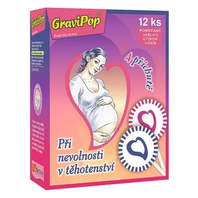 VitaHarmony GraviPop 12ks nevolnost v těhot.mix