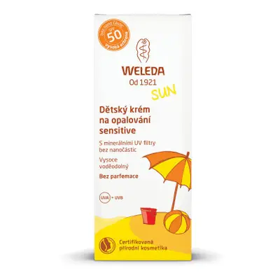 WELEDA Dětský krém na opalování SPF50 sensit.50ml