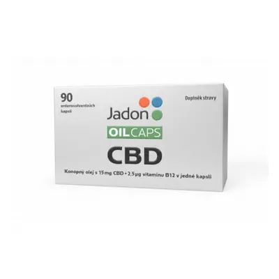 Cheveki Jadon oil caps CBD kapsle s konopným olejem s 15 mg CBD a vitaminem B12 90 kapslí