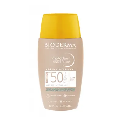 BIODERMA Photoderm NUDE Touch světlý SPF 50+ 40ml