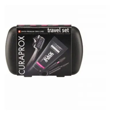 CURAPROX Travel set Black is White