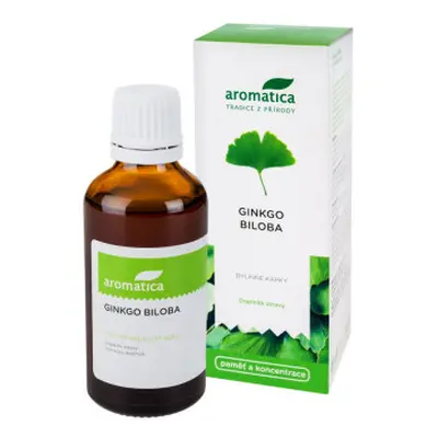 Aromatica Ginkgo Biloba bylinné kapky 100 ml