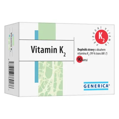 Generica Vitamin K2 90 kapslí