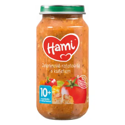 Hami příkrm zel.ratatouille s kuřetem +10M 250g