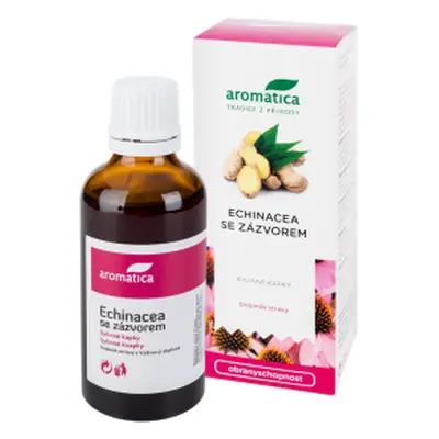 Aromatica Echinacea se zázvorem bylin.kapky 50 ml