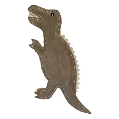 PafDog Dinosaurus Gerry Hračka pro psy z kůže a juty 30cm