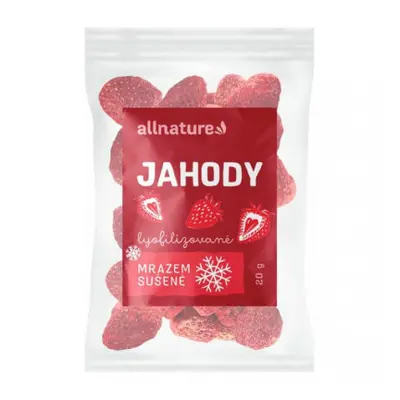 Allnature Jahoda sušená mrazem celá 20g