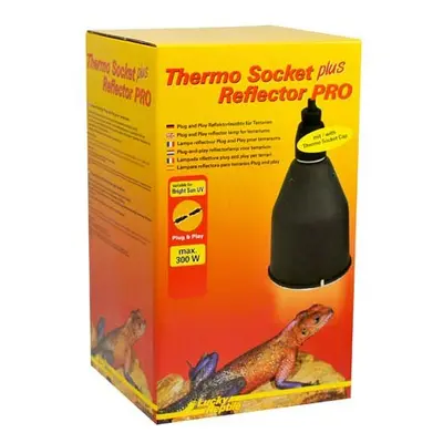 Lucky Reptile Thermo Socket plus Reflector Plug and Play Velký s konektorem V.25 x ø14 cm