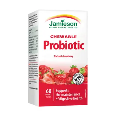 JAMIESON Probiotic jahoda tbl.60