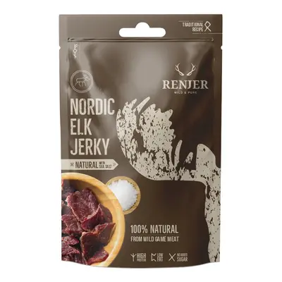 RENJER Traditional Nordic Elk (Losí) Jerky Sea Salt 25g