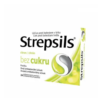 STREPSILS CITRON BEZ CUKRU ORM 0,6MG/1,2MG PAS 24