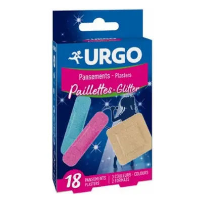 URGO GLITTER třpytivé dětské náplasti 18 ks