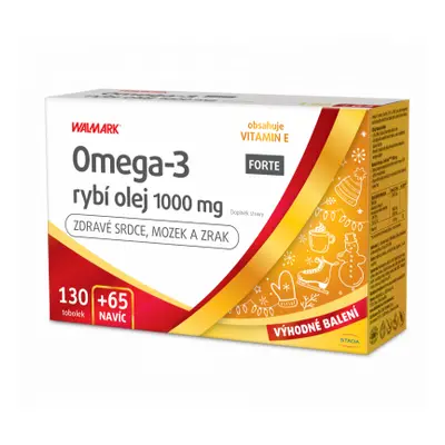 Walmark Omega 3 rybí olej Forte 180 tablet